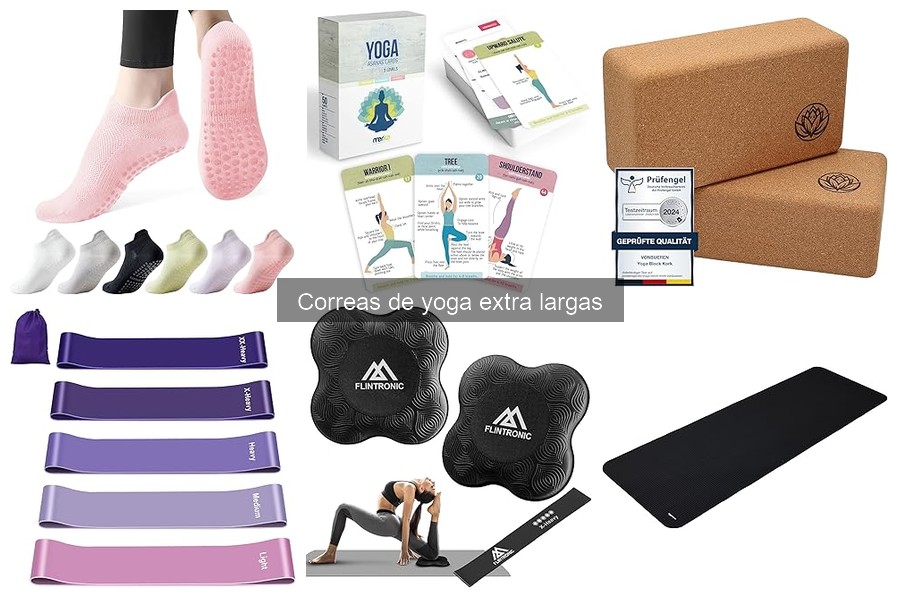 Mejores correas de yoga extra largas para principiantes