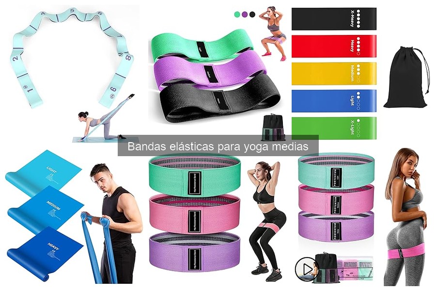Mejores ejercicios con bandas elásticas para yoga en casa