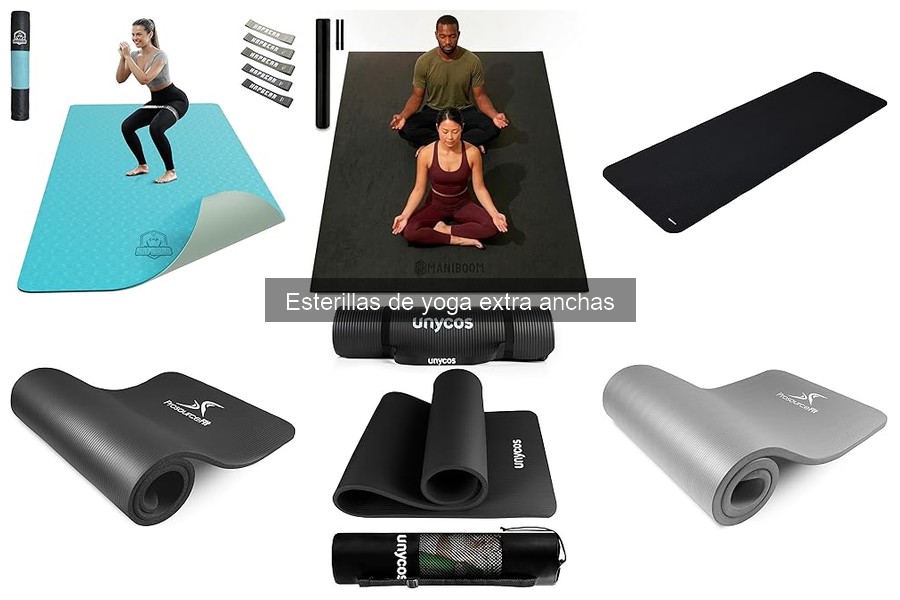 Mejores esterillas de yoga extra anchas para principiantes