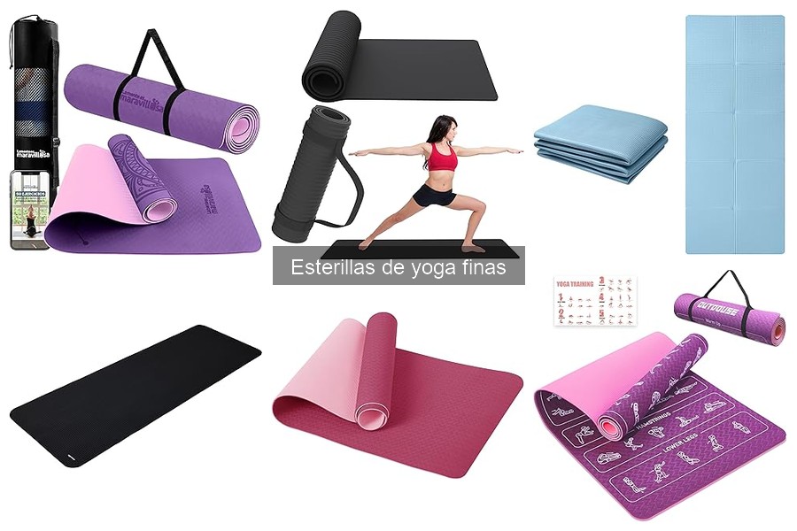 Mejores esterillas de yoga finas para principiantes 2023