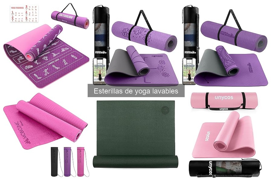Mejores esterillas de yoga lavables para principiantes