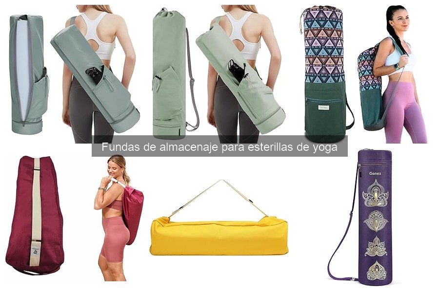 Mejores fundas de almacenaje para esterillas de yoga