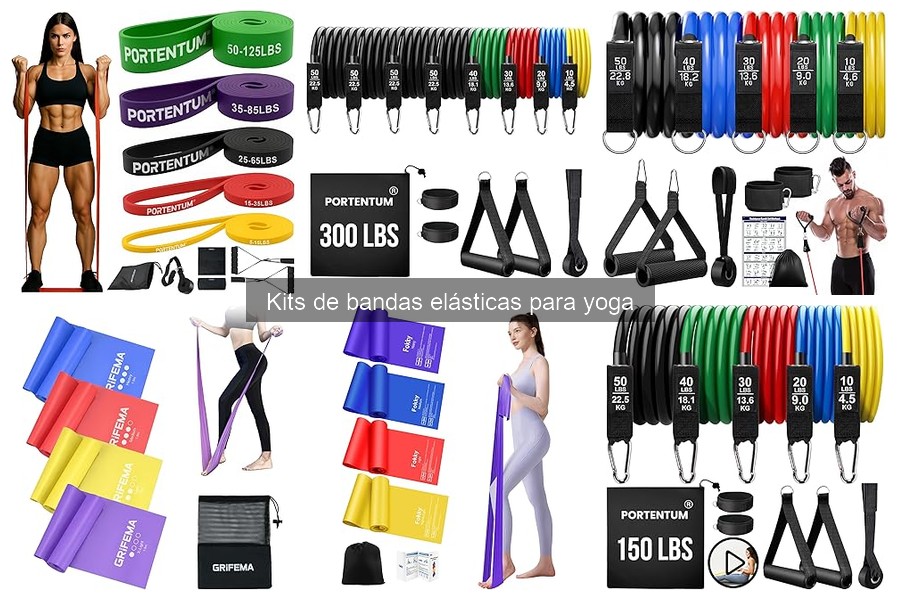 Mejores kits de bandas elásticas para principiantes en yoga