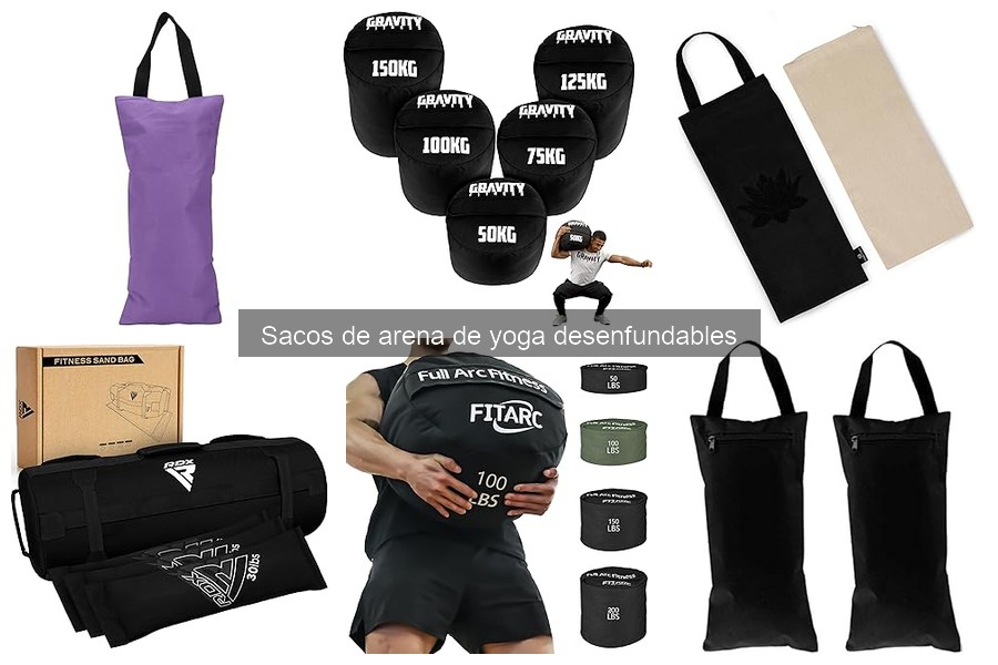 Mejores lugares para comprar sacos de arena de yoga desenfundables