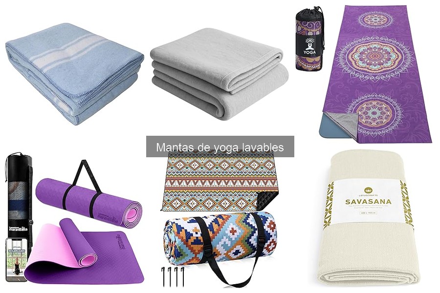Mejores mantas de yoga lavables para principiantes