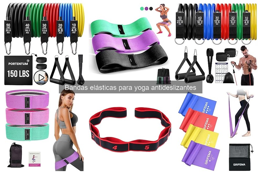 Mejores marcas de bandas elásticas antideslizantes para yoga