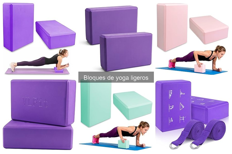 Mejores marcas de bloques de yoga ligeros para practicar en casa