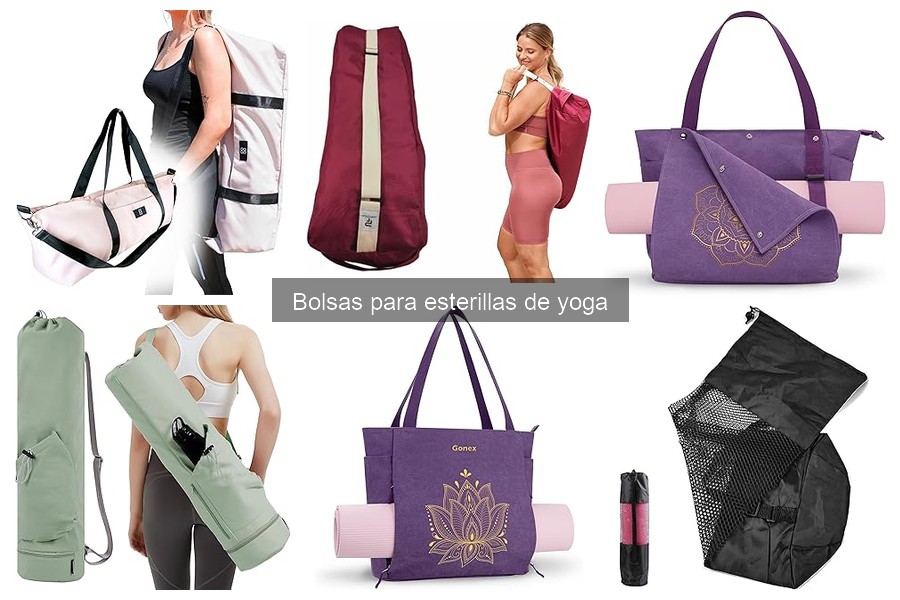 Mejores marcas de bolsas para esterillas de yoga: comparativa