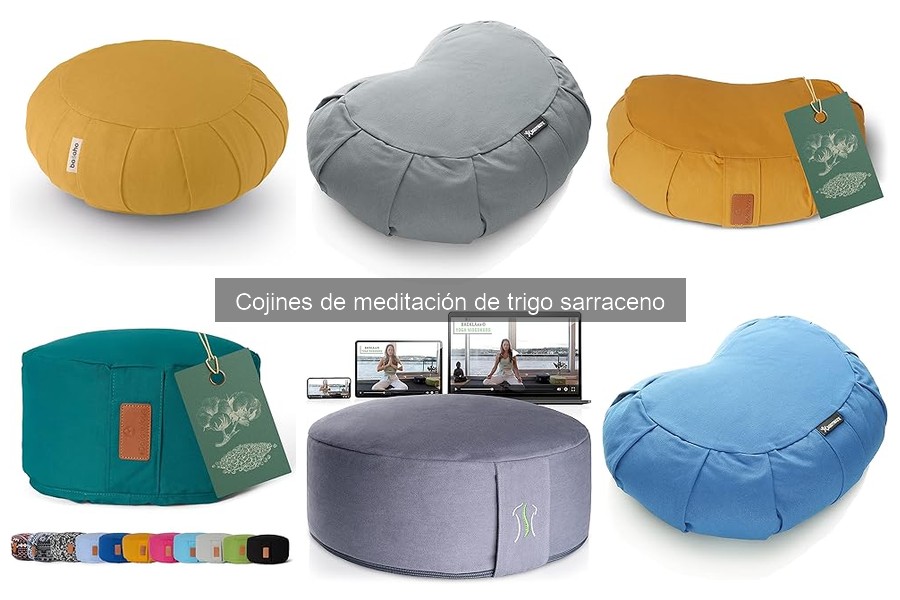 Mejores marcas de cojines de meditación de trigo sarraceno