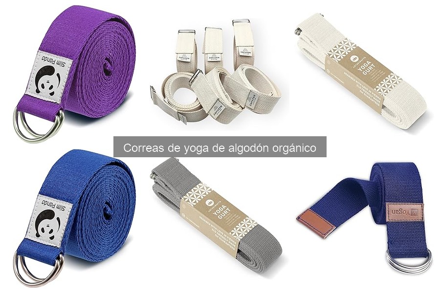 Mejores marcas de correas de yoga de algodón orgánico