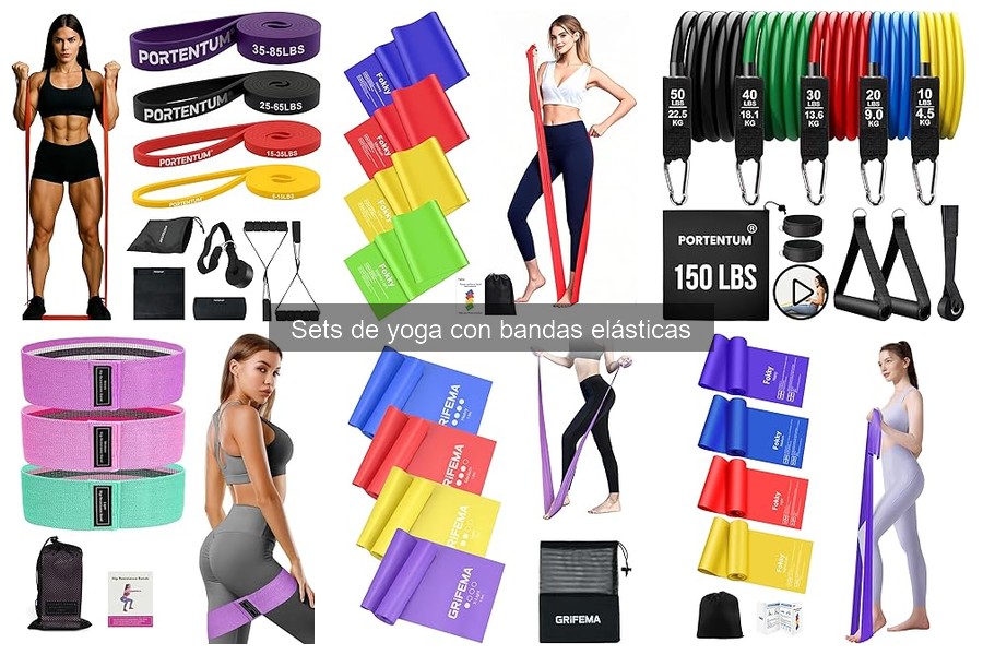 Mejores marcas de sets de yoga con bandas elásticas