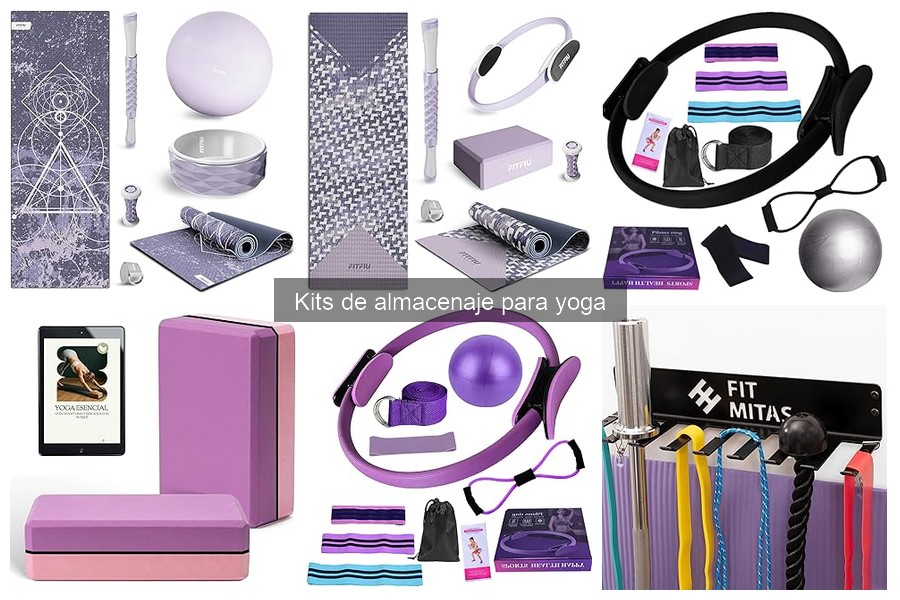 Mejores materiales para kits de almacenaje de yoga