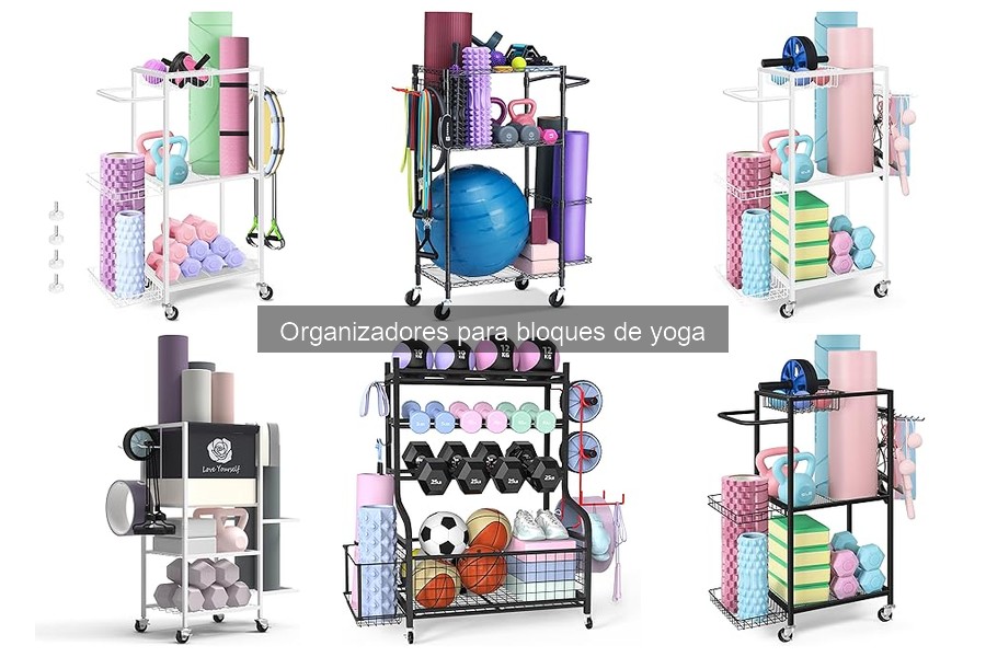 Mejores organizadores para bloques de yoga en Amazon