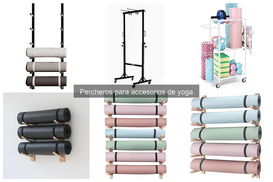 Mejores percheros para accesorios de yoga en Amazon