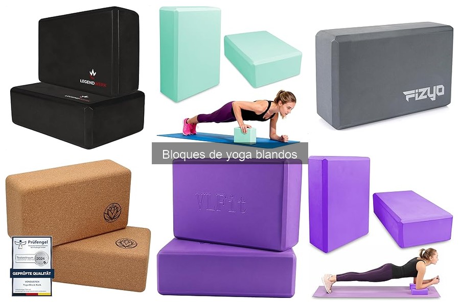 Mejores prácticas para usar bloques de yoga blandos
