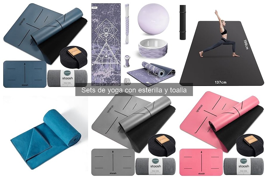 Mejores sets de yoga con esterilla y toalla del año