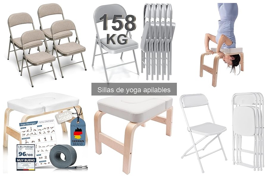 Mejores sillas de yoga apilables para principiantes en 2023