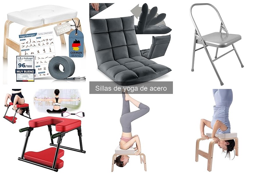 Mejores sillas de yoga de acero para personas mayores