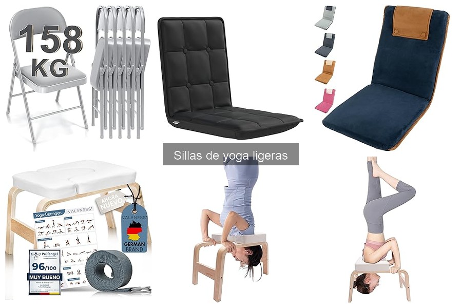 Mejores sillas de yoga ligeras para principiantes en casa