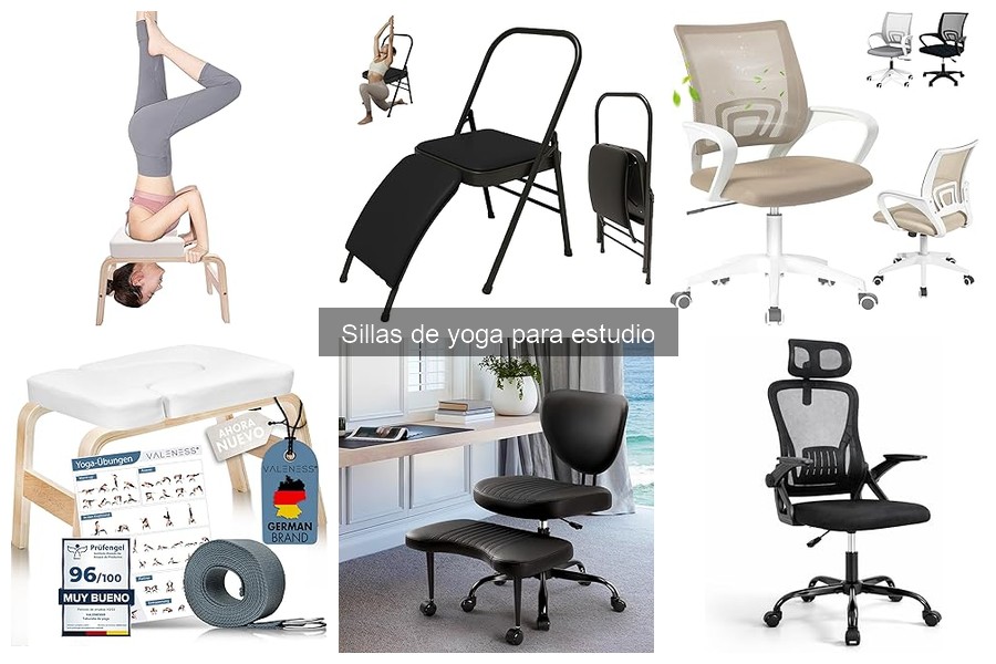Mejores sillas de yoga para estudio y sus beneficios