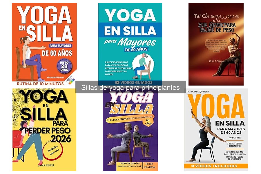 Mejores sillas de yoga para principiantes en 2023