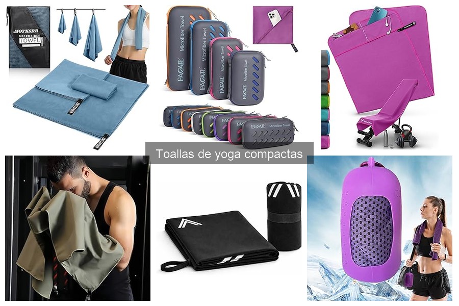 Mejores toallas de yoga compactas para principiantes