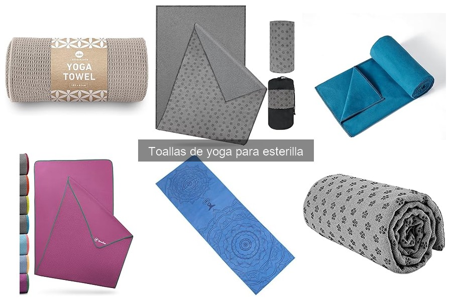 Mejores toallas de yoga para practicar en casa - Comparativa