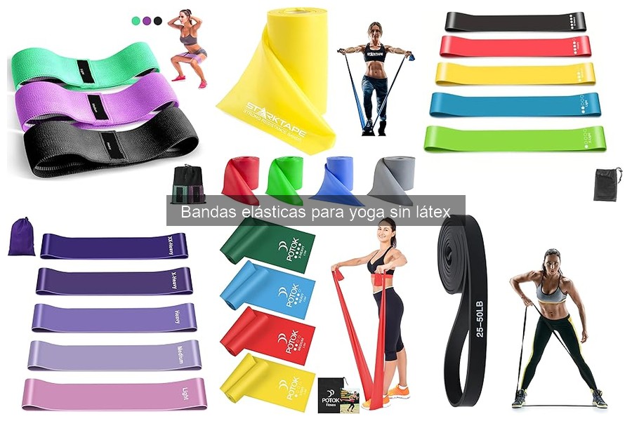 Ofertas y precios de bandas elásticas sin látex para yoga