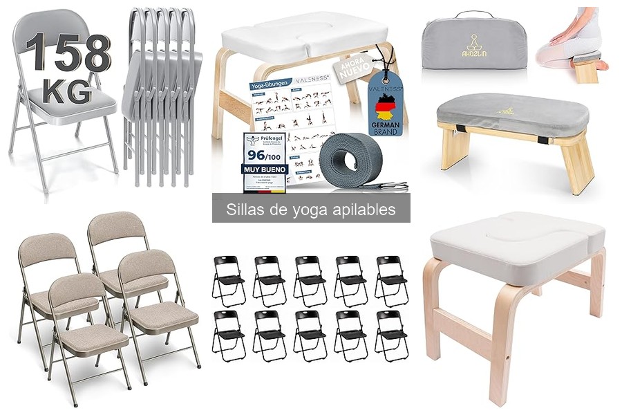 Opiniones de usuarios sobre sillas de yoga apilables