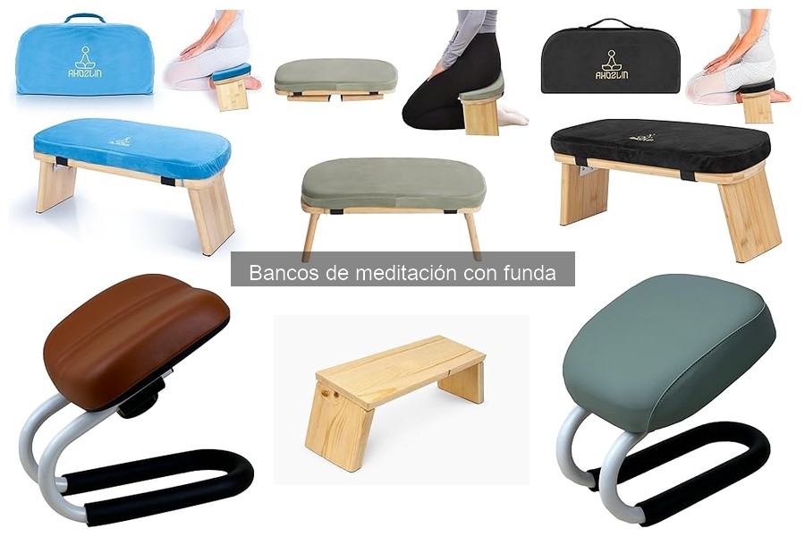Opiniones sobre bancos de meditación con funda: reseñas y más