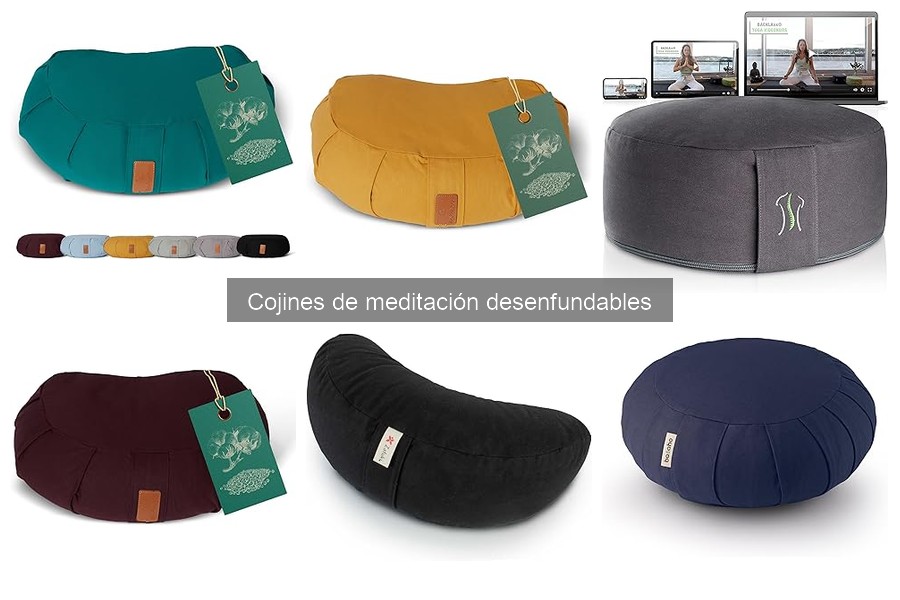 Opiniones sobre cojines de meditación desenfundables