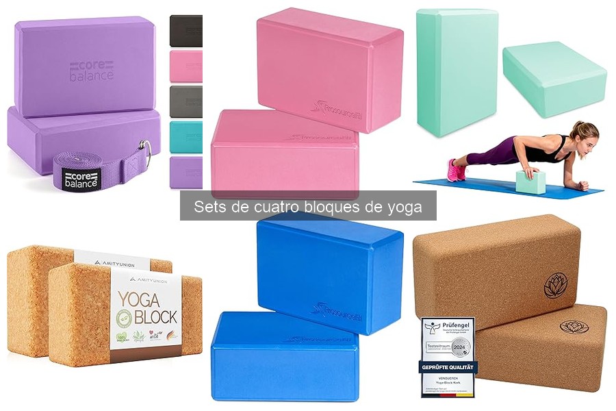 Opiniones sobre los mejores sets de bloques de yoga