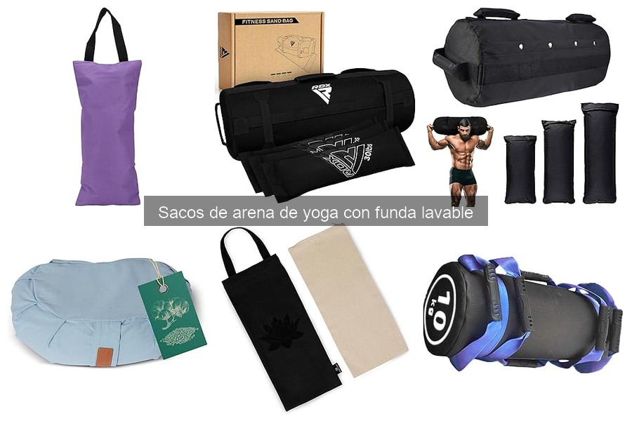 Opiniones sobre sacos de arena de yoga con funda lavable
