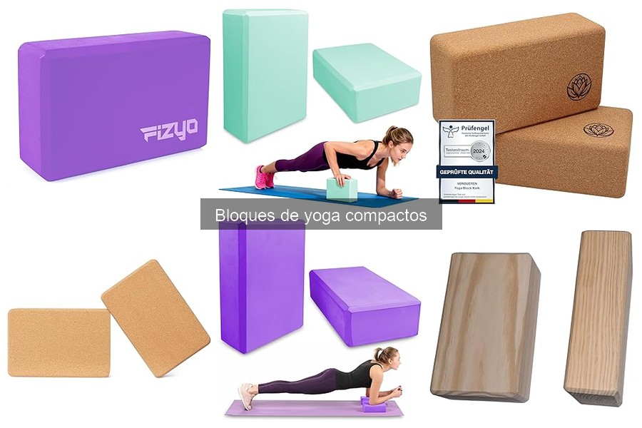 Precio de bloques de yoga compactos y dónde comprarlos