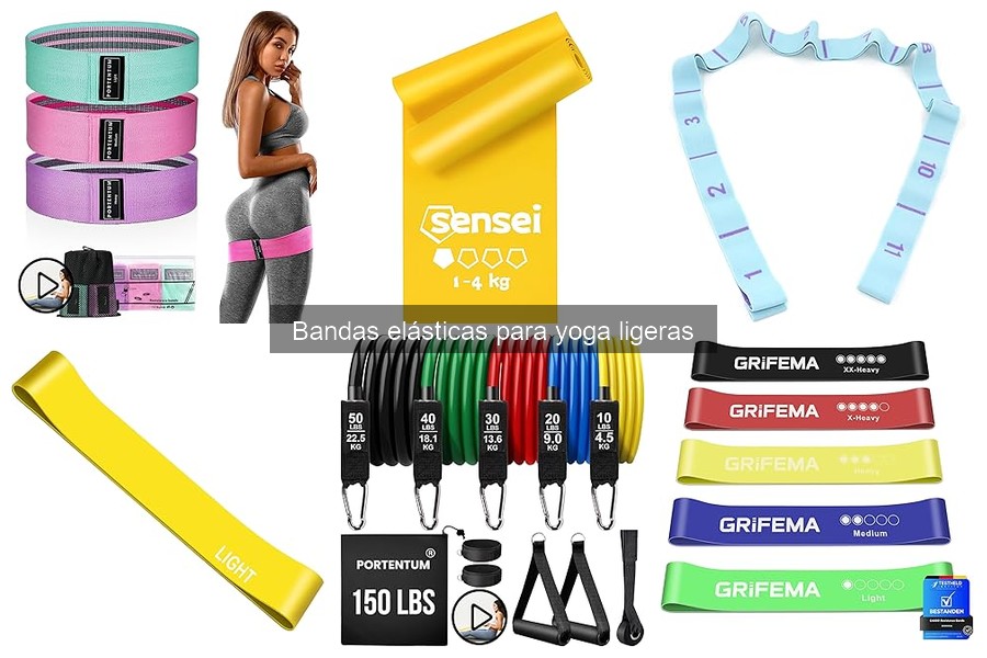 Precios de Bandas Elásticas Ligeras para Yoga: Análisis y Compras