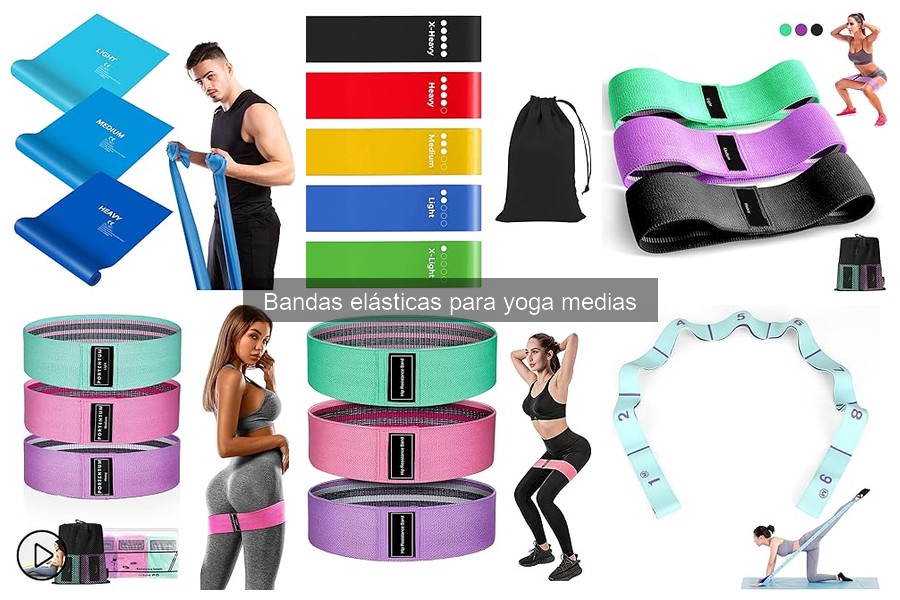 Precios de bandas elásticas para yoga medias en Amazon