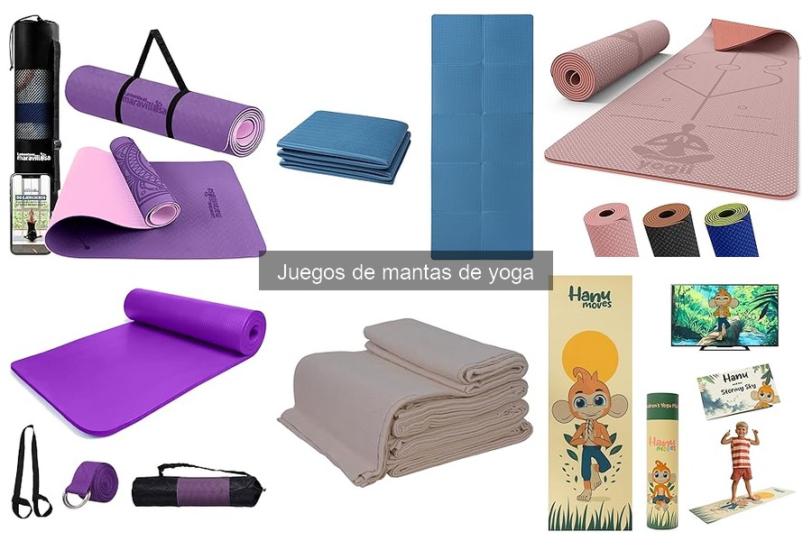 Precios de juegos de mantas de yoga en Amazon