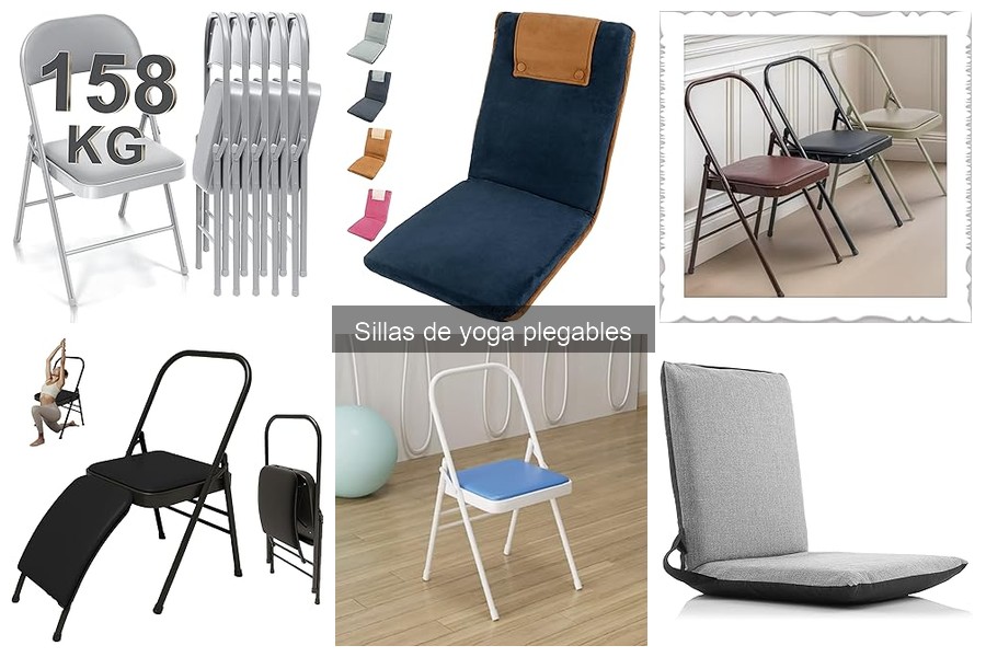 Precios de sillas de yoga plegables y dónde comprarlas