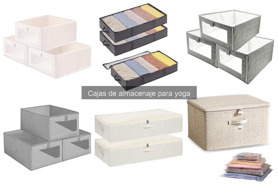 Precios promedio de cajas de almacenaje para yoga en 2023