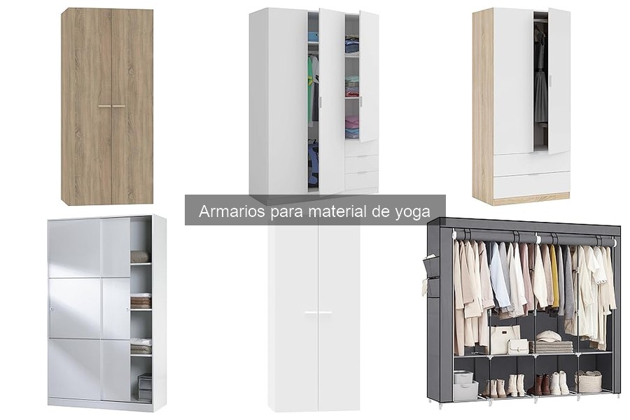 Precios y dónde comprar armarios para material de yoga