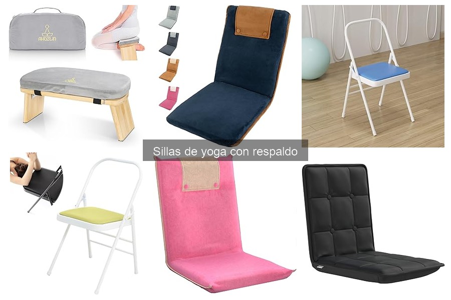 Precios y dónde comprar sillas de yoga con respaldo