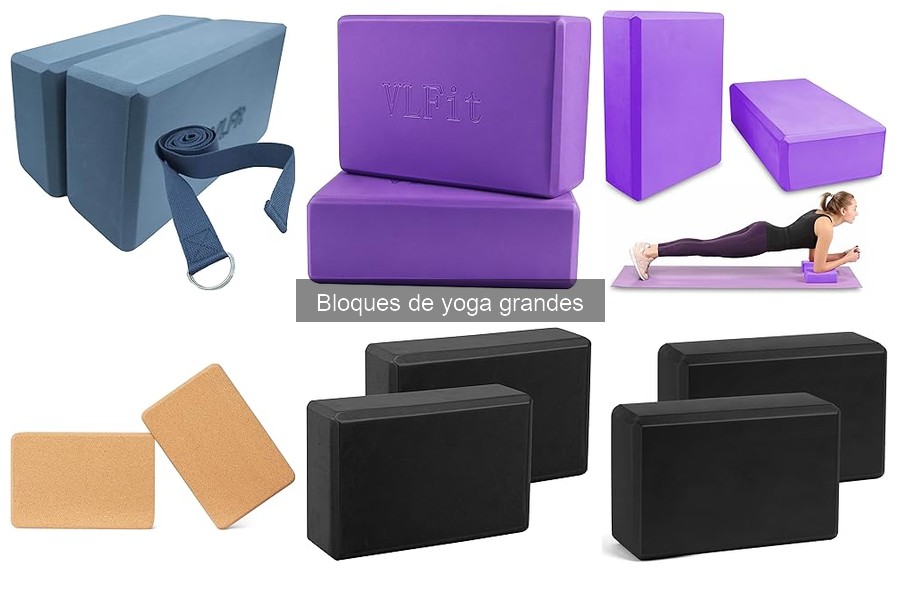 Preguntas frecuentes sobre bloques de yoga grandes
