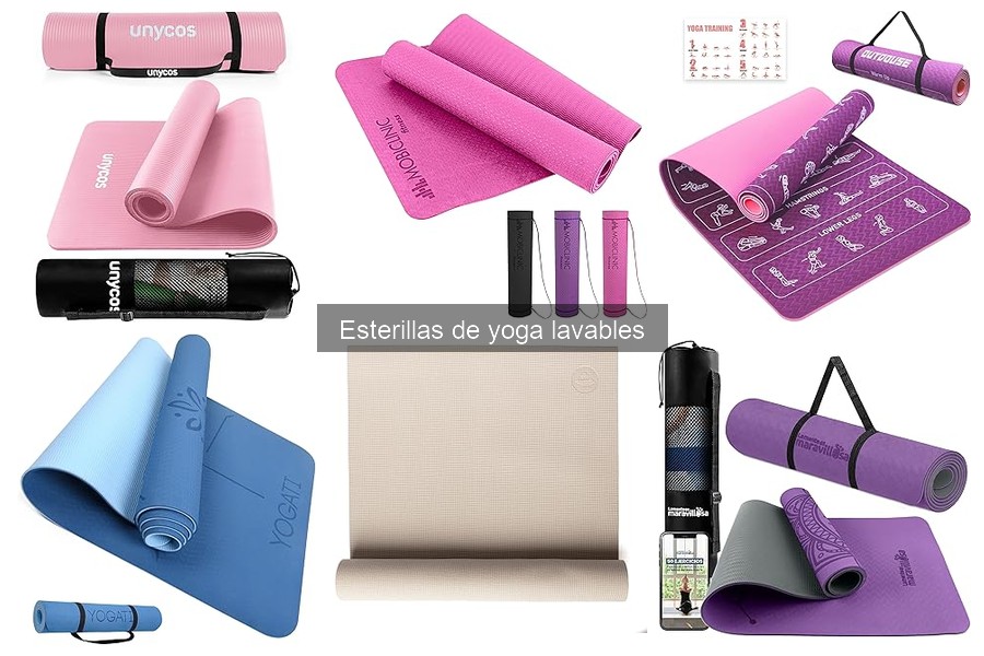 Preguntas frecuentes sobre esterillas de yoga lavables