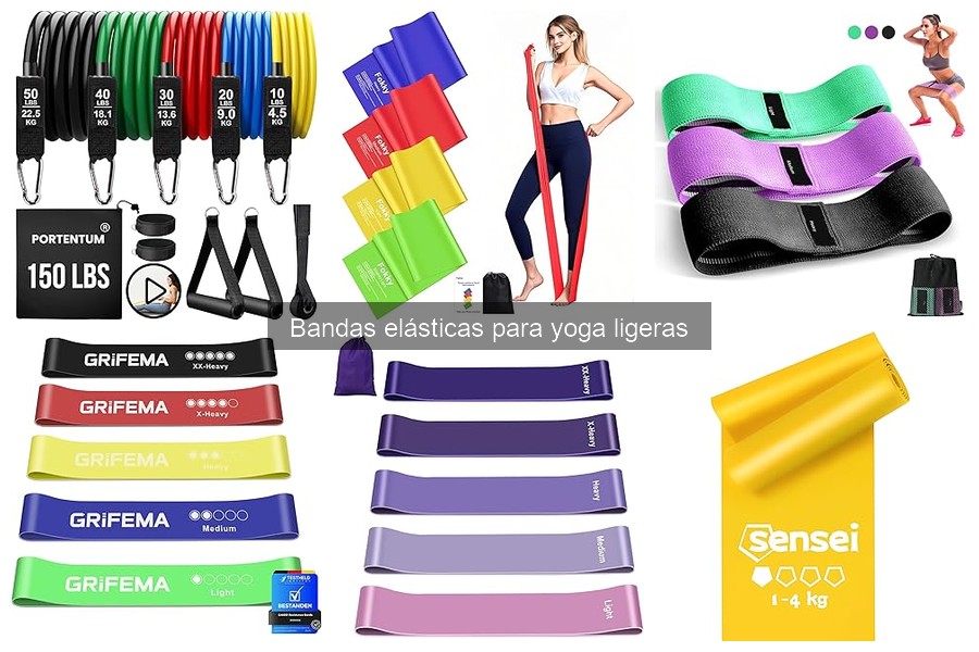 Problemas comunes al usar bandas elásticas para yoga ligeras