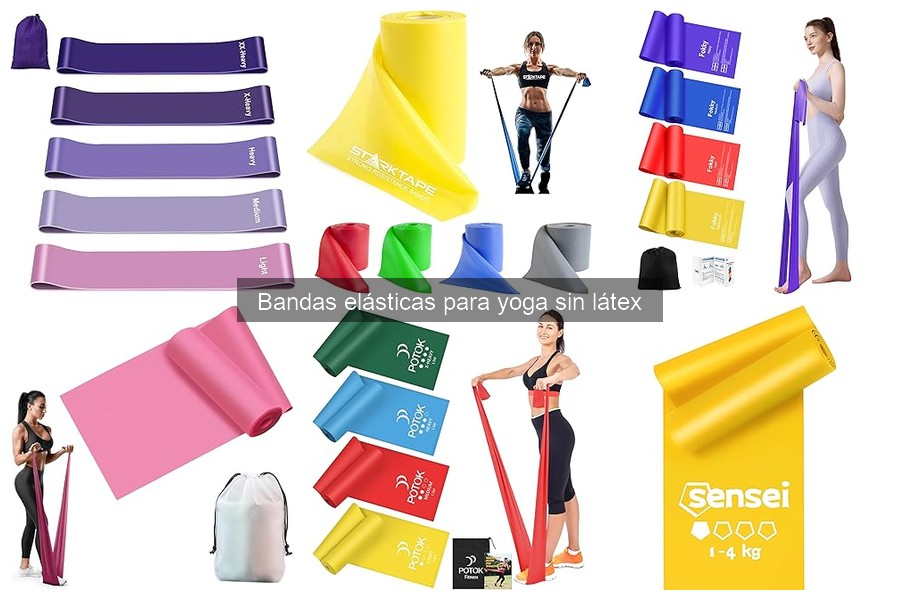 Problemas comunes al usar bandas elásticas para yoga sin látex