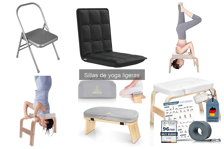 Problemas comunes con sillas de yoga ligeras y soluciones