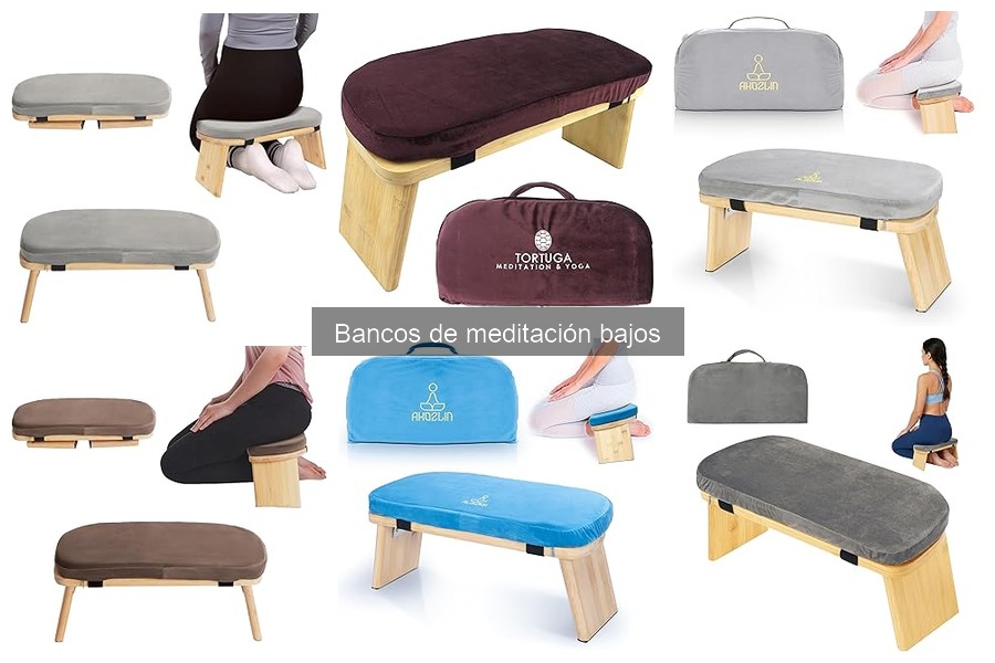 ¿Qué es un banco de meditación bajo? Características y Beneficios