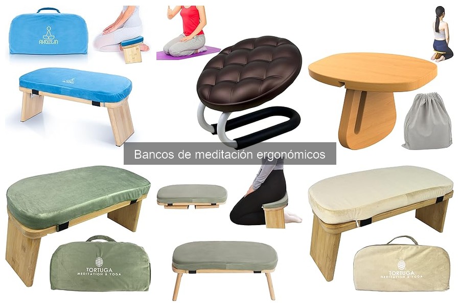 ¿Qué es un banco de meditación ergonómico? Características clave