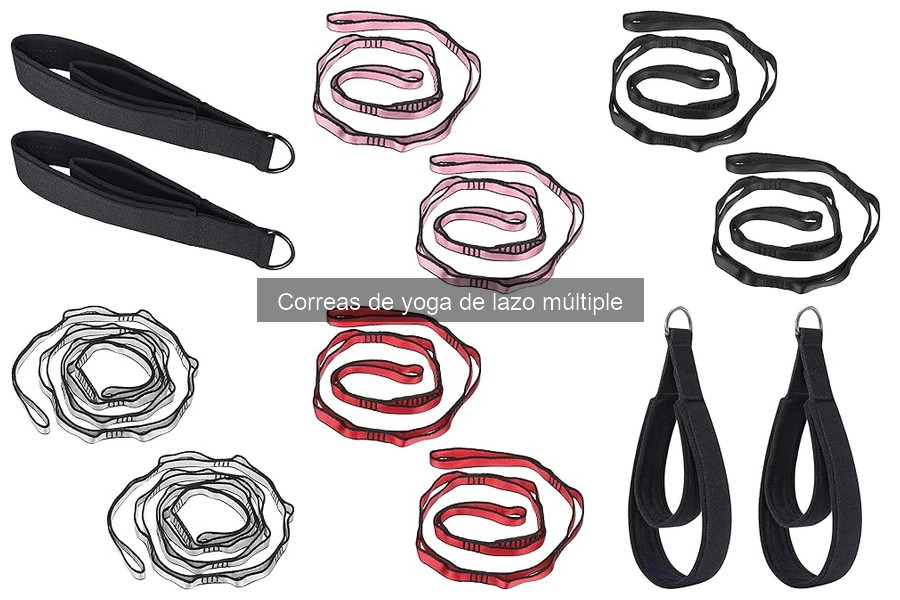¿Qué es una correa de yoga de lazo múltiple?