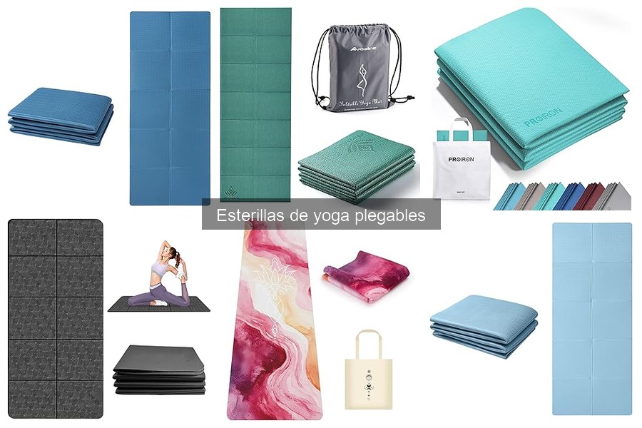 ¿Qué es una esterilla de yoga plegable? Características y beneficios